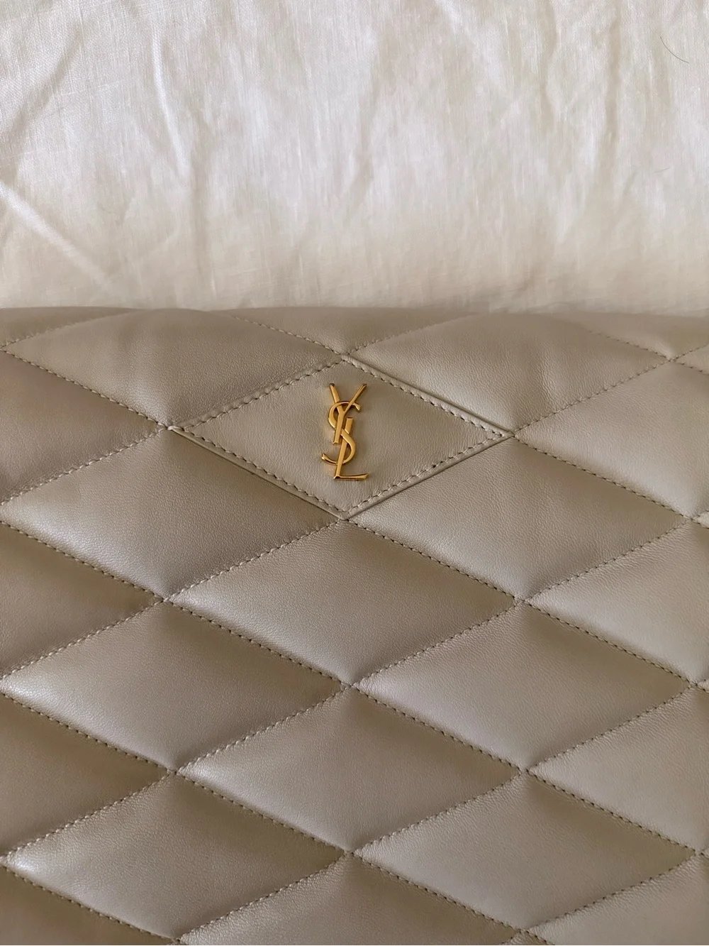 Yves Saint Laurent elegant quilted